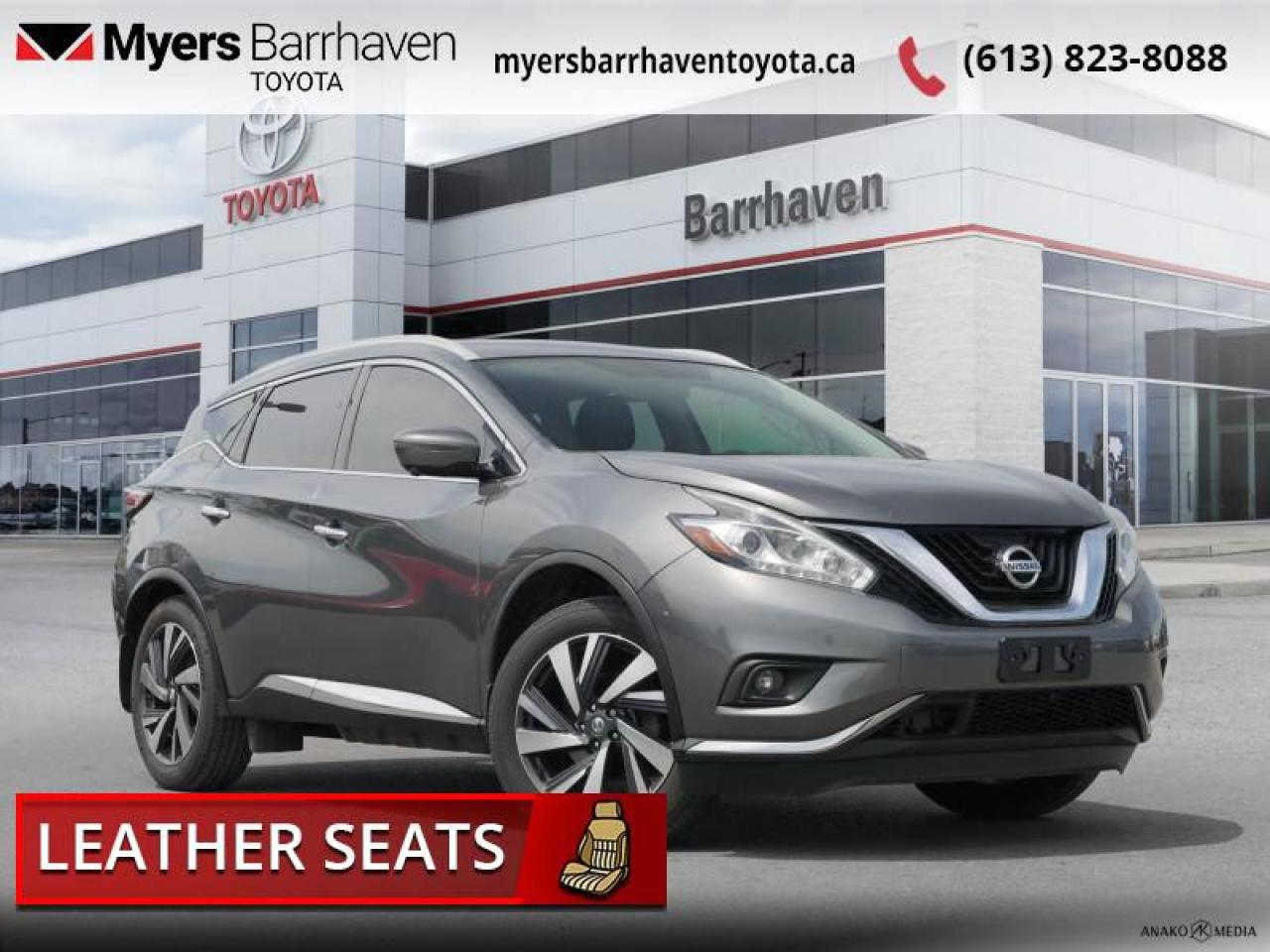 Used 2018 Nissan Murano AWD Platinum  - Sunroof -  Navigation - $163 B/W for sale in Ottawa, ON