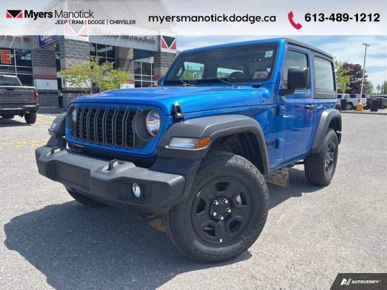 New 2025 Jeep Wrangler SPORT for sale in Ottawa, ON