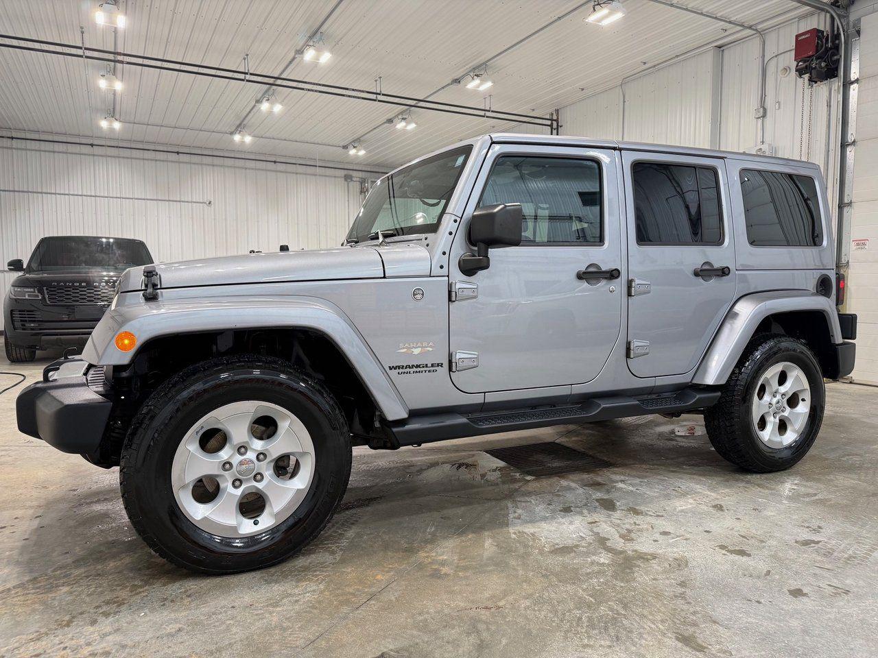 Used 2014 Jeep Wrangler Unlimited Sahara for sale in Winnipeg, MB