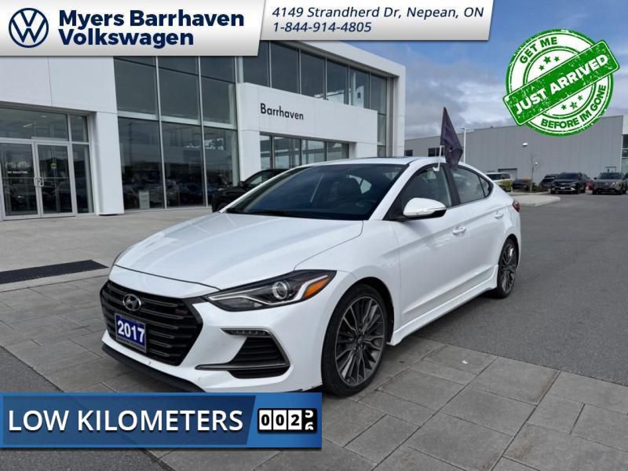 Used 2017 Hyundai Elantra Sport Manual  - Sunroof -  Leather Seats for sale in Nepean, ON