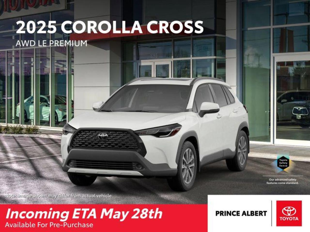 New 2025 Toyota Corolla Cross LE AWD Premium for sale in Prince Albert, SK
