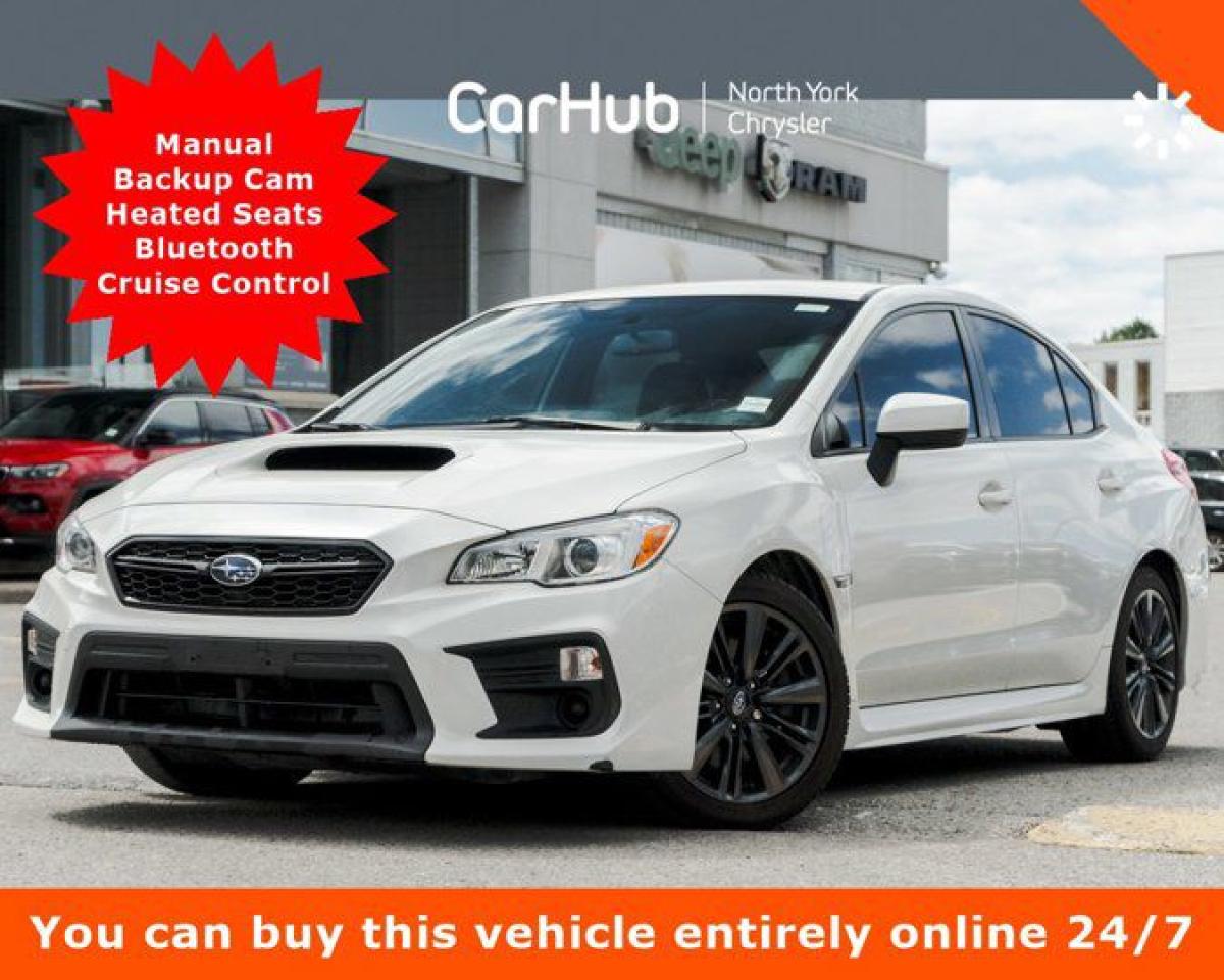 Used 2019 Subaru WRX Manual Backup Cam Heated Seats Bluetooth Cruise Control for sale in Thornhill, ON