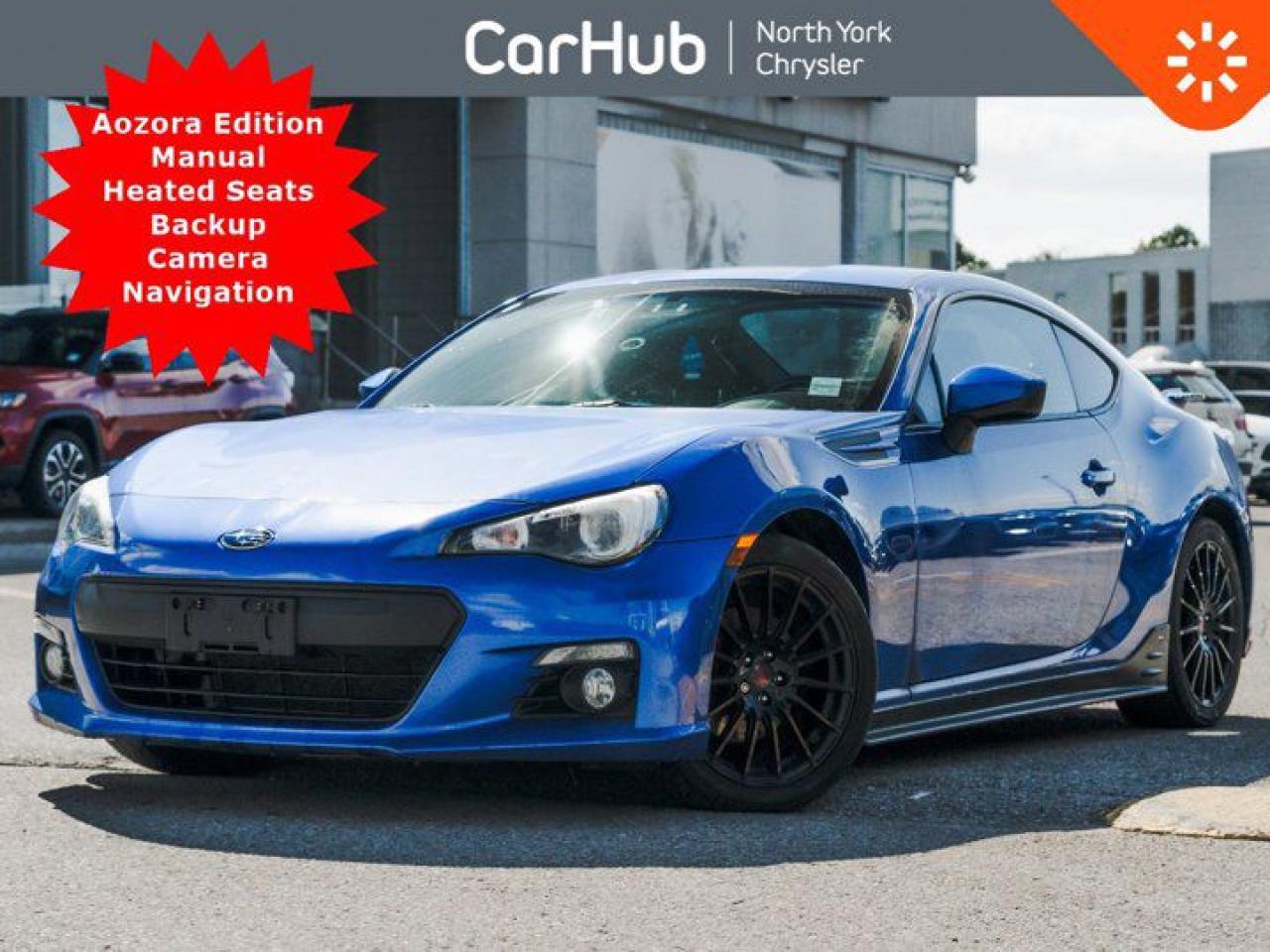 Used 2015 Subaru BRZ Aozora Edition Manual Heated Seats Backup Cam Navigation for sale in Thornhill, ON