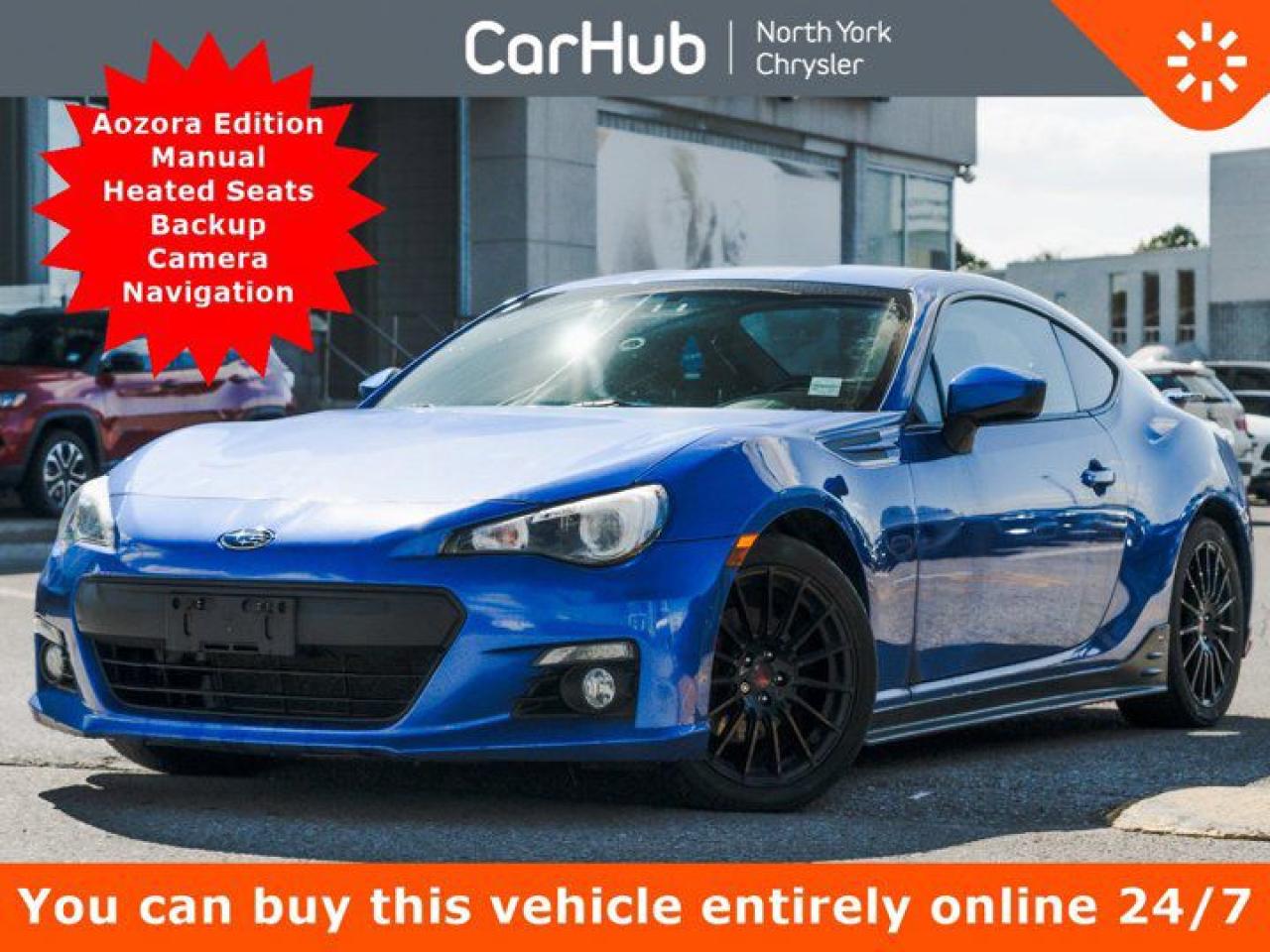 Used 2015 Subaru BRZ Aozora Edition Manual Heated Seats Backup Cam Navigation for sale in Thornhill, ON