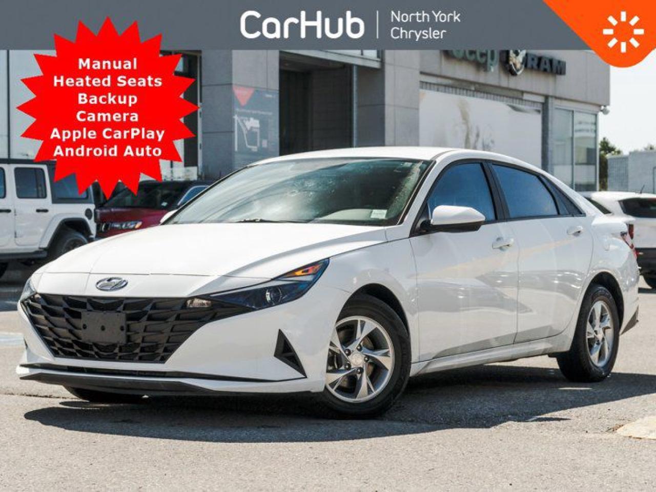 Used 2021 Hyundai Elantra Essential Manual Heated Seats Backup Cam Apple CarPlay Android Auto for sale in Thornhill, ON