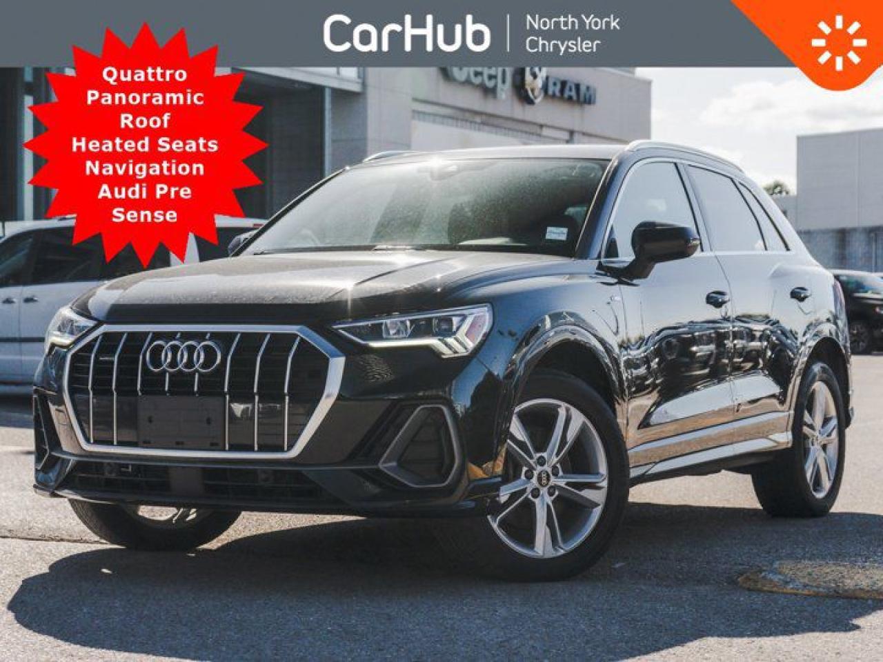 Used 2021 Audi Q3 Progressiv Quattro Panoramic Roof Heated Seats Navi Audi Pre Sense for sale in Thornhill, ON