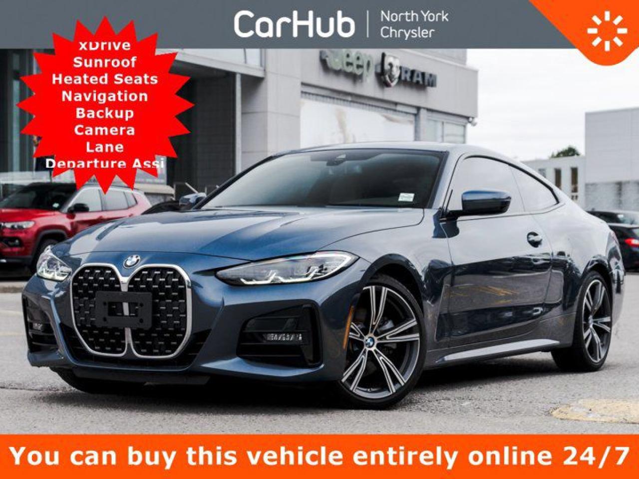 Used 2023 BMW 4 Series 430i xDrive Sunroof Heated Seats Navi Backup Cam Lane Departure for sale in Thornhill, ON