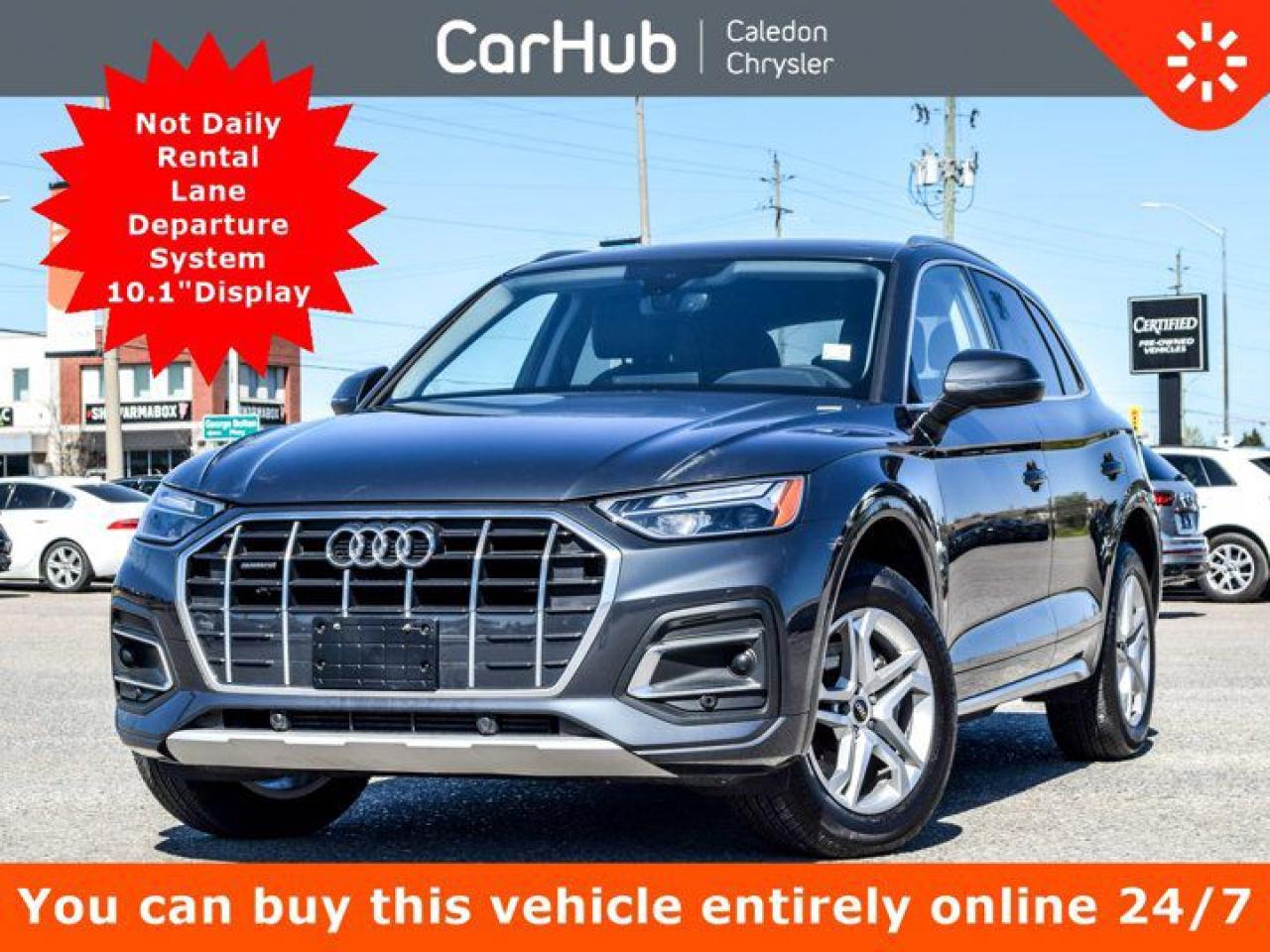 Used 2021 Audi Q5 Komfort Quattro Blind Spot Heated Front Seats for sale in Bolton, ON