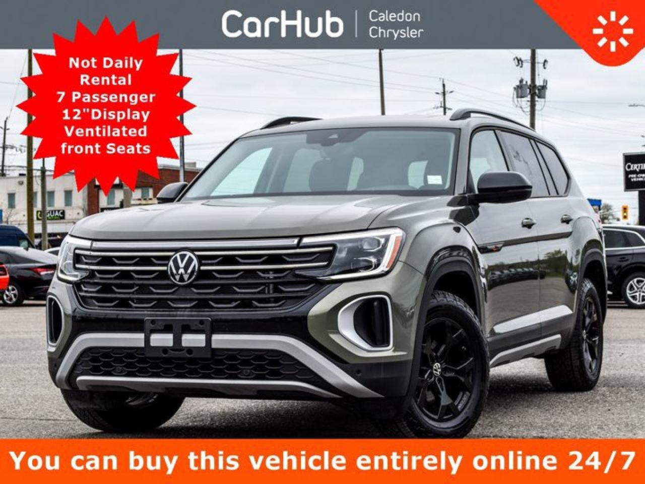 Used 2024 Volkswagen Atlas Peak Edition AWD 7Seater Pano Sunroof R-Start for sale in Bolton, ON