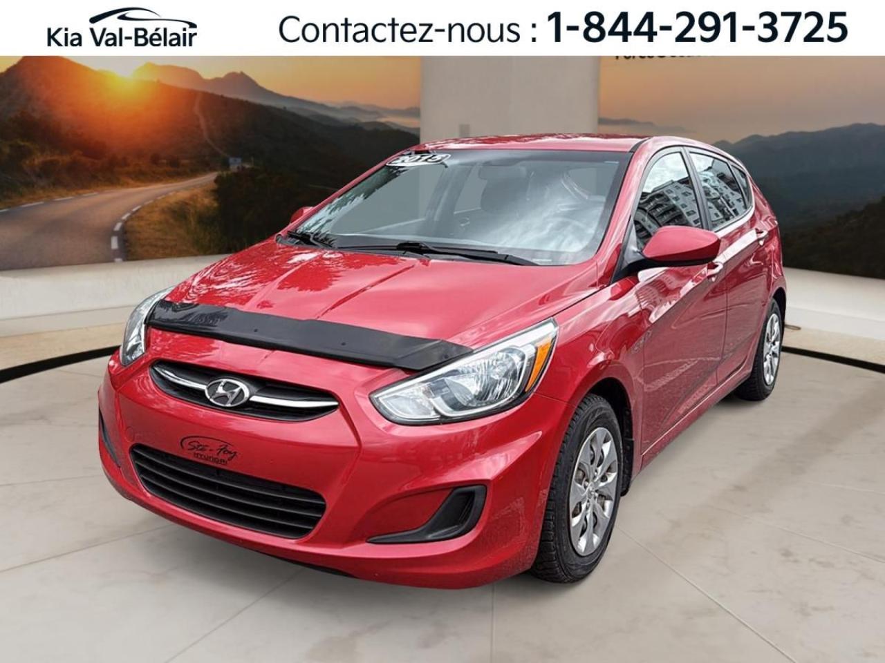 Used 2015 Hyundai Accent GL* MANUELLE * BLUETOOTH * SIÈGES CHAUFFANTS * A/C for sale in Québec, QC