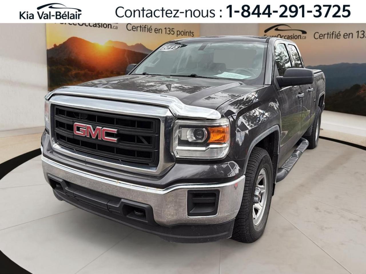 Used 2015 GMC Sierra 1500 DOUBLE CAB * 4X4 * V8 * 355HP * TOWING 10800LBS for sale in Québec, QC