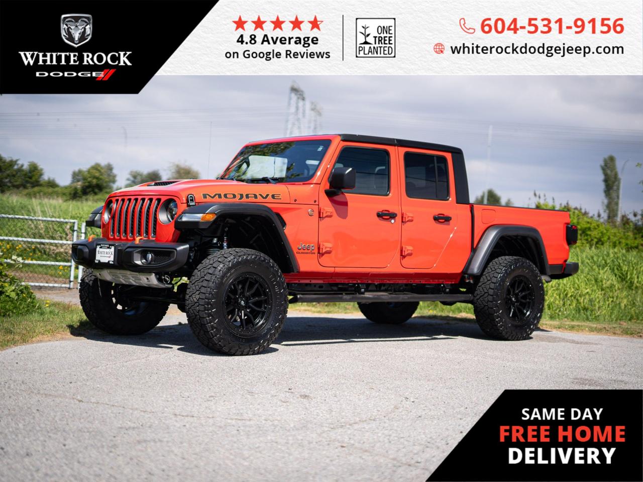 Used 2023 Jeep Gladiator Mojave for sale in Surrey, BC
