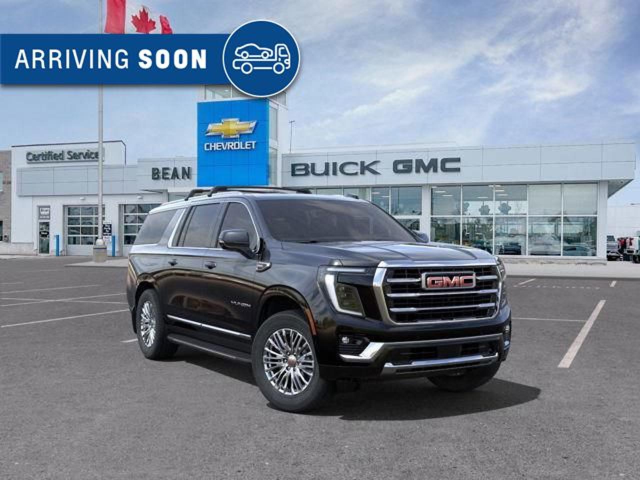 New 2025 GMC Yukon XL Elevation 5.3L V8 WITH REMOTE START/ENTRY, SUNROOF, HEATED SEATS, HEATED STEERING WHEEL, VENTILATED SEATS, POWER LIFTGATE, HD SURROUND VISION, BOSE SPEAKER SYSTEM for sale in Carleton Place, ON