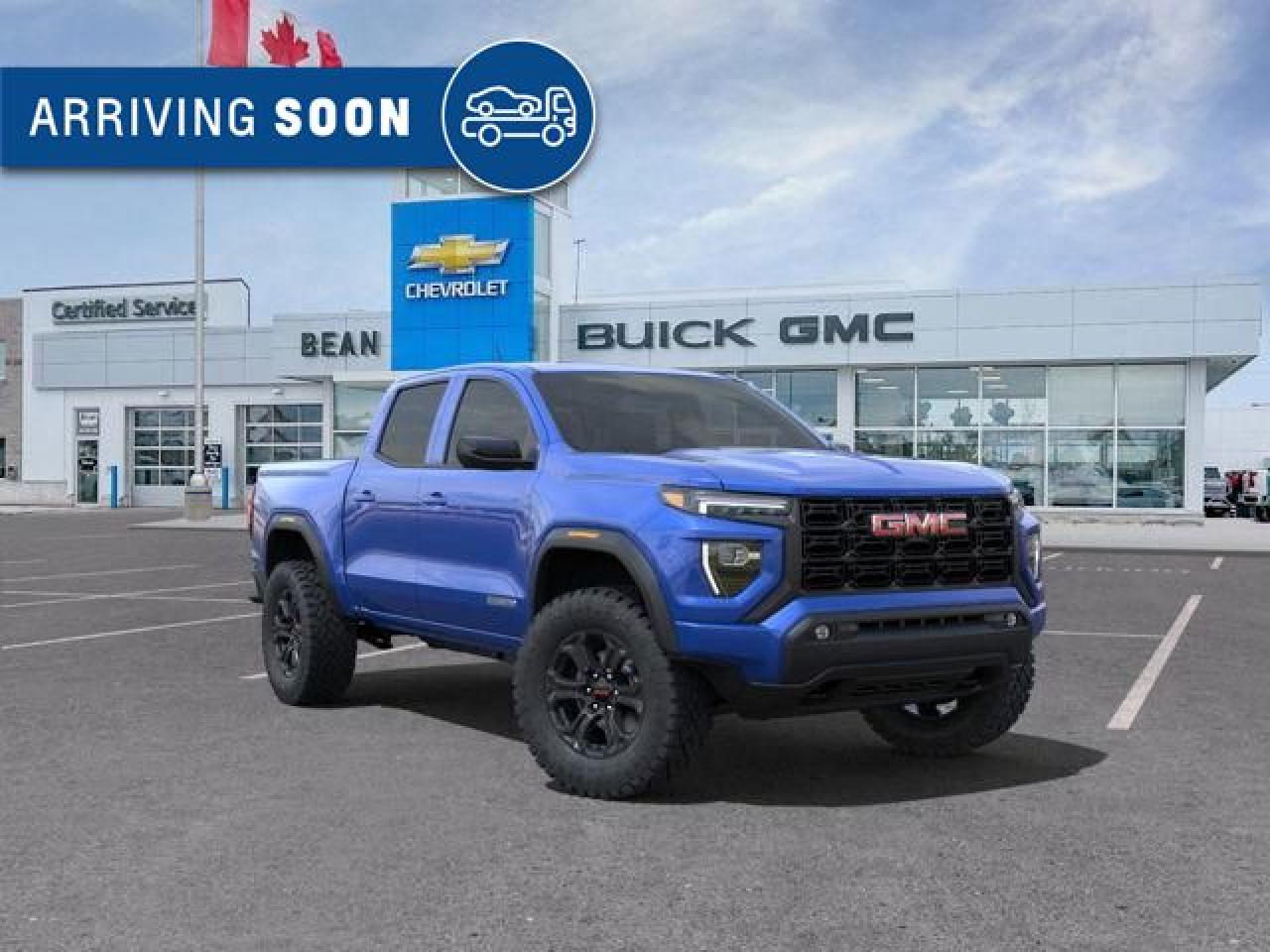 New 2025 GMC Canyon Elevation 2.7L 4 CYL WITH REMOTE START/ENTRY, HEATED SEATS, HEATED STEERING WHEEL, HD REAR VISION CAMERA, for sale in Carleton Place, ON