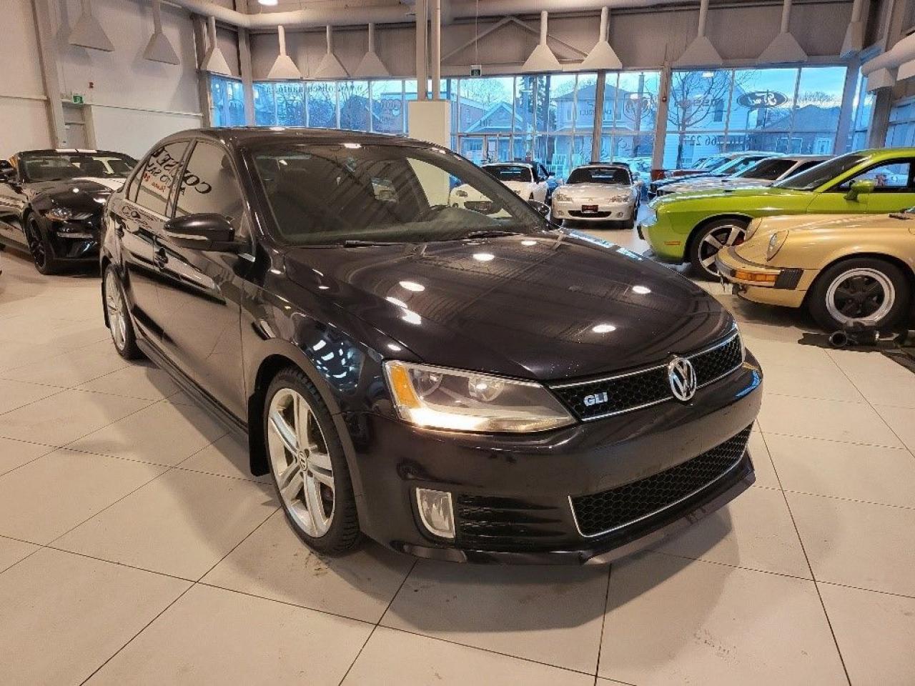Used 2013 Volkswagen Jetta GLI 2013 Volkswagen Jetta GLI 6 SPEED MANUAL-LEATHER for sale in Toronto, ON