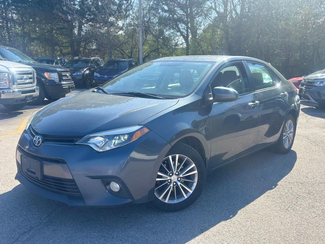 Used 2015 Toyota Corolla SUNROOF,ALLOYS,NO ACCIDENT,SAFETY+WARRANTY INCLUDE for sale in Richmond Hill, ON