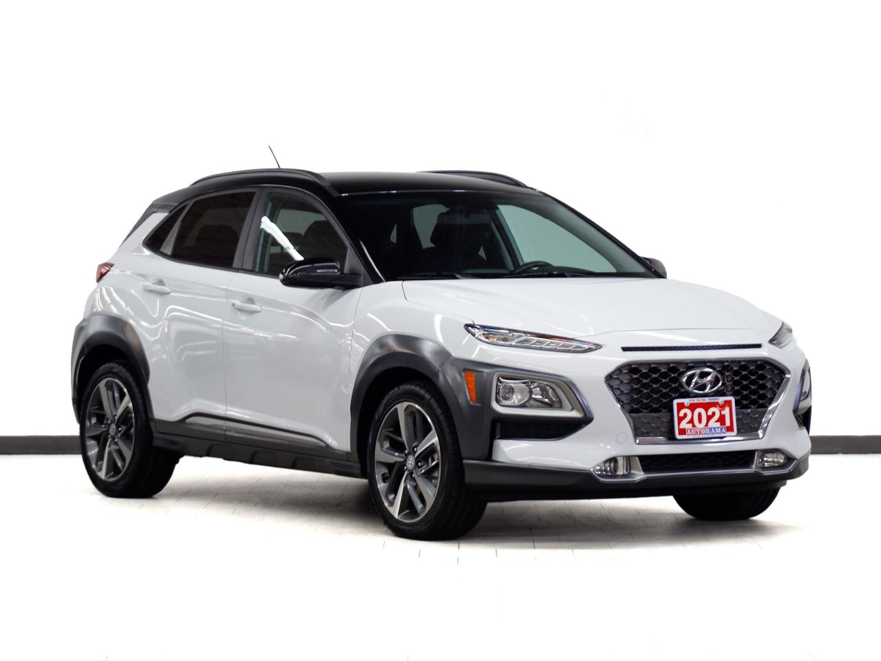 2021 Hyundai KONA LUXURY | AWD | Leather | Sunroof | BSM | CarPlay