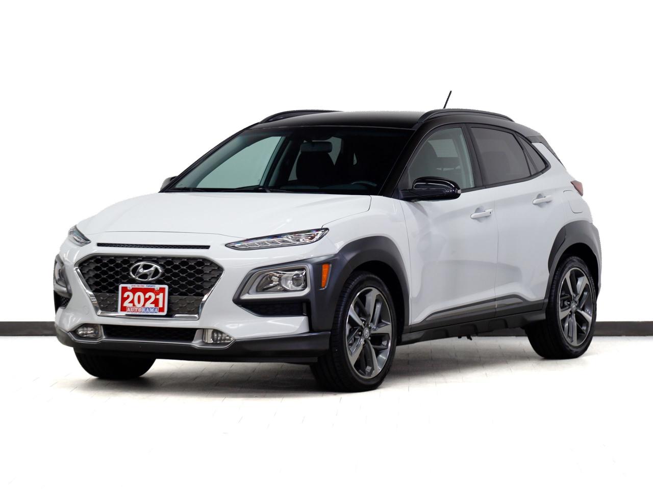 2021 Hyundai KONA LUXURY | AWD | Leather | Sunroof | BSM | CarPlay