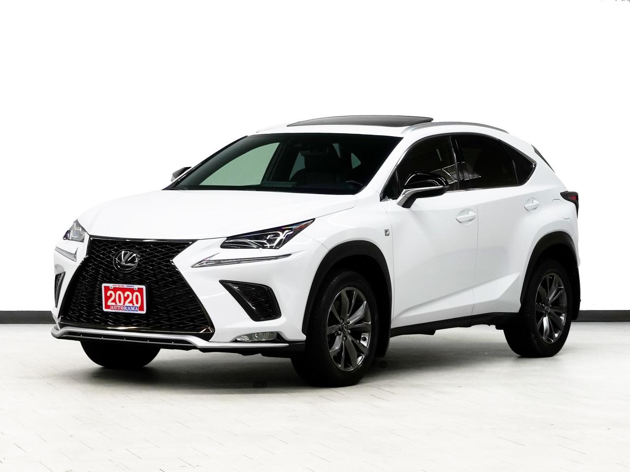 2020 Lexus NX FSPORT2 | AWD | Nav | Leather | Sunroof | CarPlay