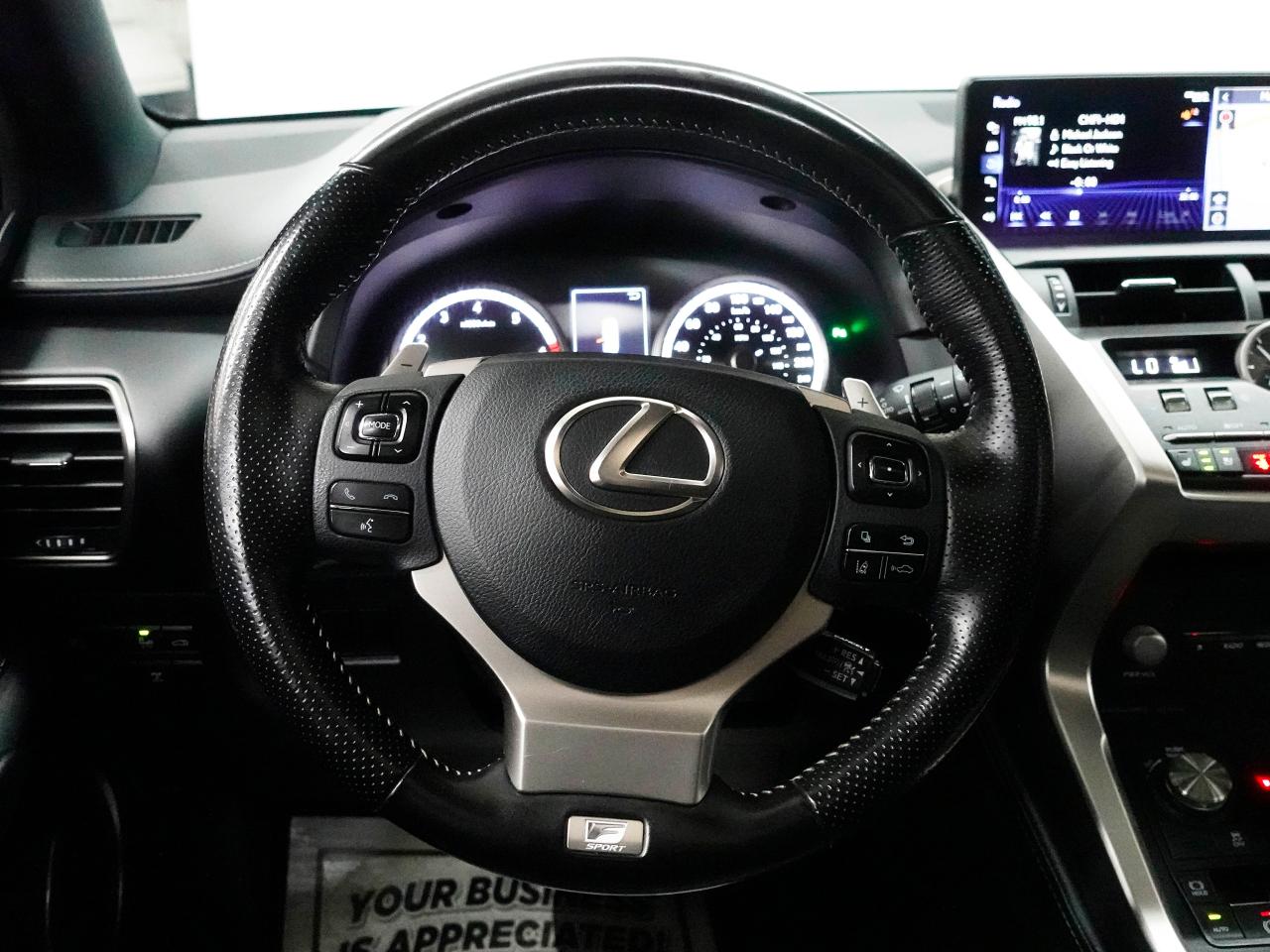 2020 Lexus NX FSPORT2 | AWD | Nav | Leather | Sunroof | CarPlay