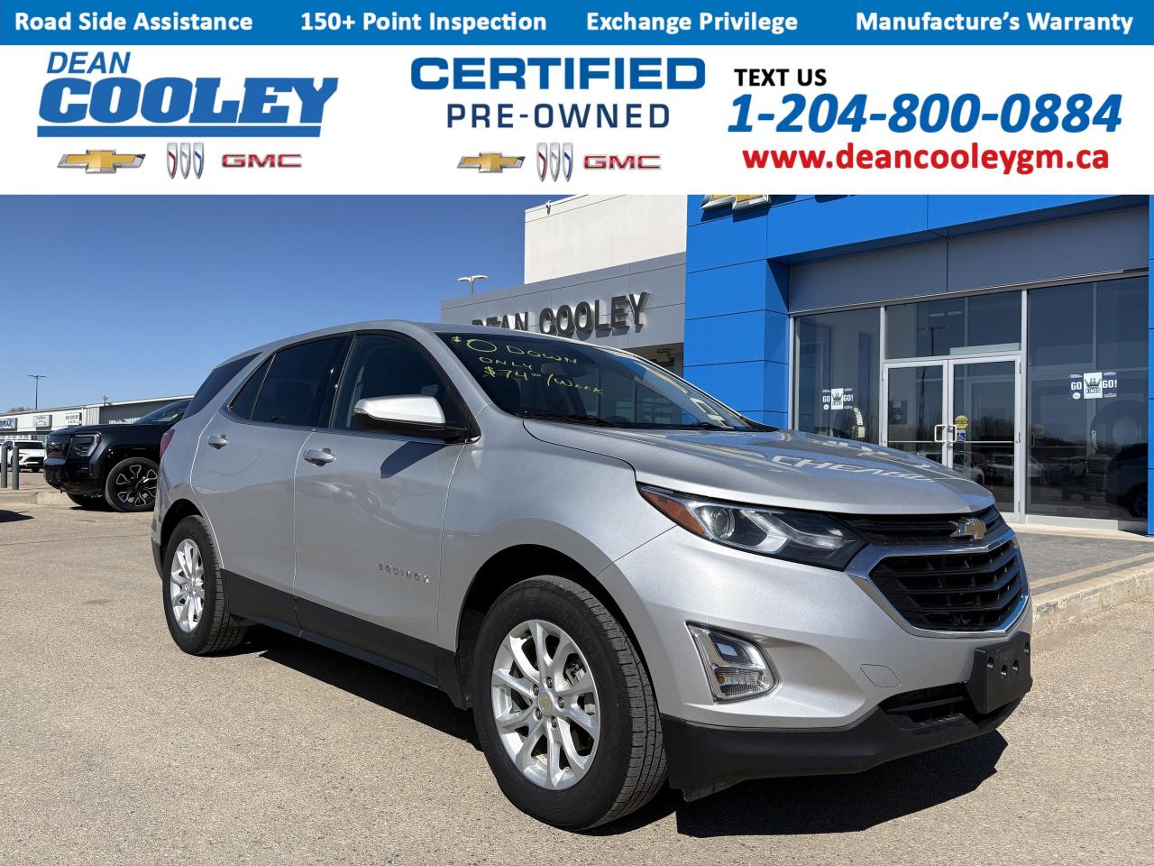 Used 2019 Chevrolet Equinox LT for sale in Dauphin, MB