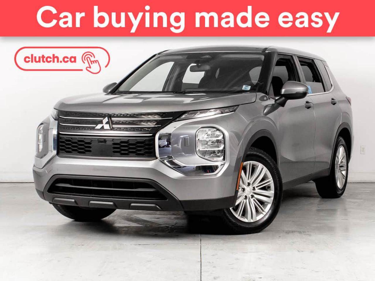 NO ACCIDENTS / CLEAN CARFAX / 1 OWNER / Climate Control, Dual Zone Front Climate Control, Bluetooth Music and more!<br> <br>Clutch is the largest online used car retailer in Canada, delivering a seamless, hassle-free car-buying experience to drivers everywhere. Shop hundreds of used cars online, get the right one delivered to your door, and enjoy peace of mind with our optional 10-Day Money-Back Guarantee. How sweet is that? To learn more, visit clutch.ca.<br> <br>The top features for this 2022 Mitsubishi Outlander include:<br> <br>Front Heated Seats<br>Climate Control<br>Dual Zone Front Climate Control<br>Bluetooth Music<br>Touchscreen Display<br>Cruise Control<br>12V Outlet<br>USB Input<br>Lane Departure Warning<br>Blindspot Sensors<br>Forward Collision Mitigation<br>Rear Cross Traffic Alert<br>Driver Attention Alert<br>Hill Assistance<br>Automatic High Beams<br>Rear View Camera<br>Rear Parking Sensors<br>Power Driver Seat<br>Apple CarPlay<br> <br>Seamless home delivery - Delivery anywhere in Nova Scotia, anywhere on PEI, and East of Fredericton, New Brunswick. Available on select packages.<br> <br>Try it out for 10 days - If you do not like it, we will take it back. Available on select packages.<br> <br>Quality assured - Rigorous 210-point inspection and reconditioning process.<br> <br>Peace of mind - Optional 3-month Standard Warranty, with additional warranty options available. Plus, every Clutch car comes with a 2-year MVI.<br> <br>Haggle-free - No haggling or hard sells.<br> <br>100% Transparency - Full inspection reports on every car, including high-res photography and a free Carfax report.<br> <br>Listed price is for cash purchase only and does not include taxes, Shipping Fees (if applicable), Delivery Fees (if applicable), government licensing fees. 10-day Money Back Guarantee, 3-month Standard Warranty, and home delivery are available with select packages.<br> <br>Previous Provincial Registrations:<br>New Brunswick<br> <br>Stock # 49633
