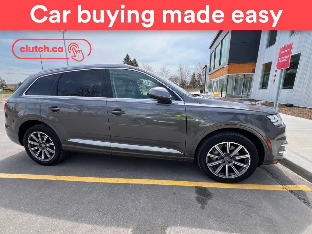 Used 2019 Audi Q7 55 Komfort w/ Apple CarPlay, Heated Front Seats, Rearview Cam for sale in Toronto, ON