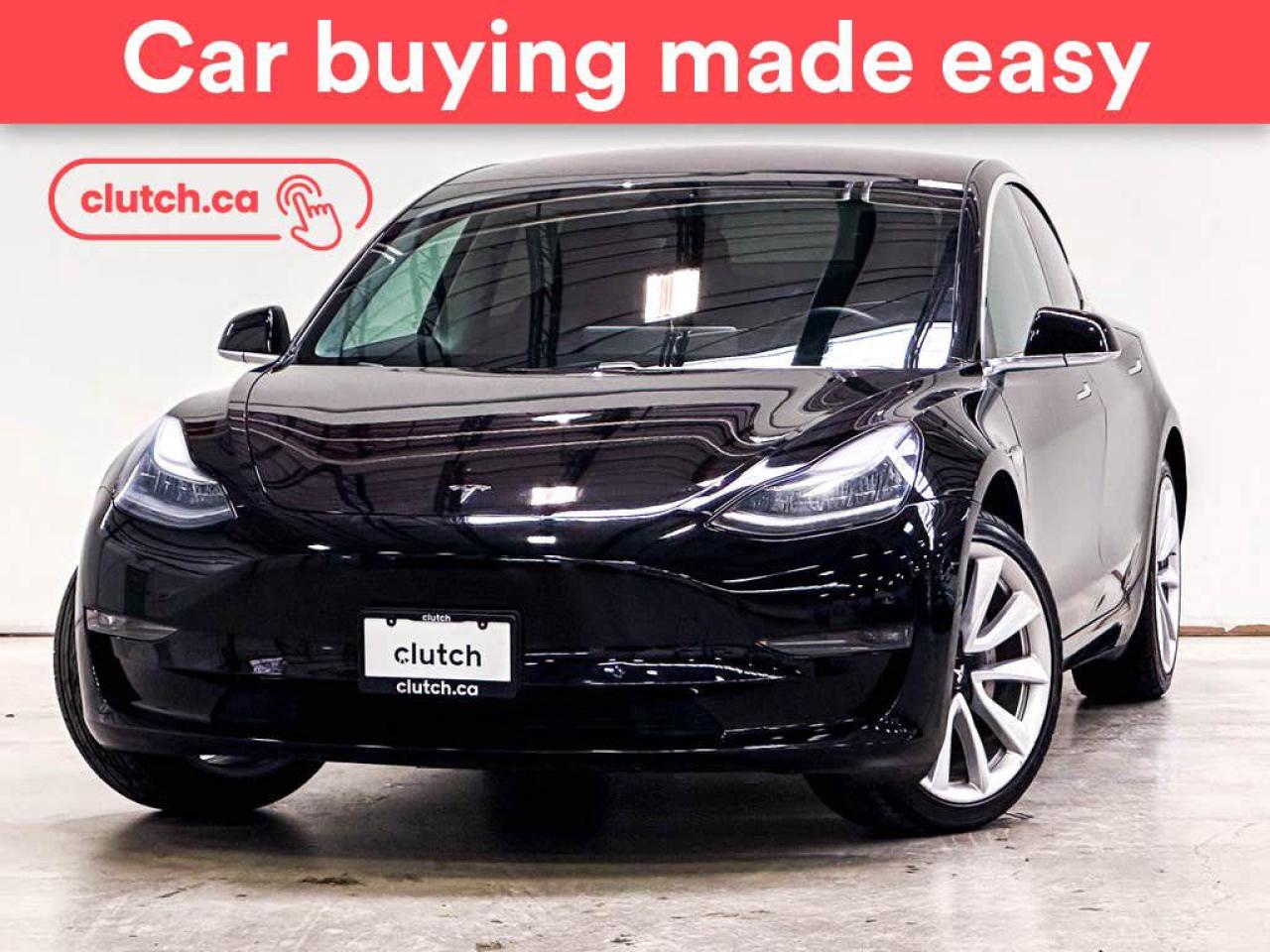 Used 2018 Tesla Model 3 Long Range w/ Nav, Heated Front Seats, Rearview Cam for sale in Toronto, ON