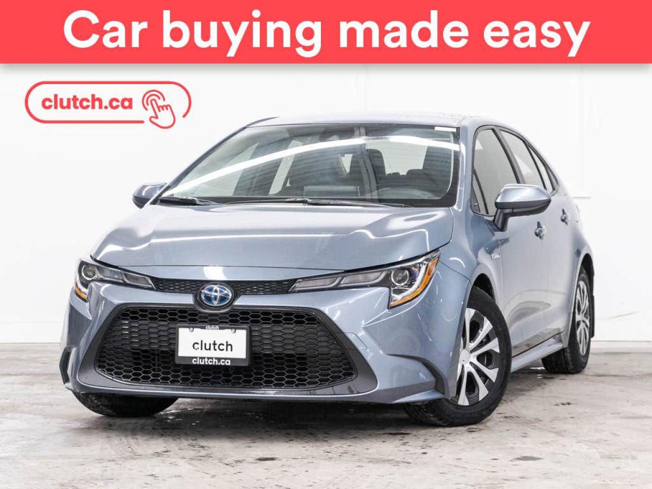 Used 2021 Toyota Corolla Hybrid Base w/ Apple CarPlay & Android Auto, Heated Front Seats, Rearview Cam for sale in Toronto, ON