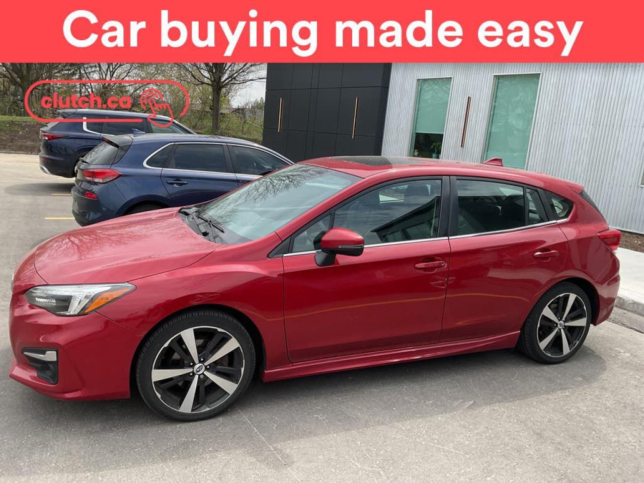 Used 2017 Subaru Impreza Sport-tech w/ Apple CarPlay, Heated Front Seats, Rearview Cam for sale in Toronto, ON