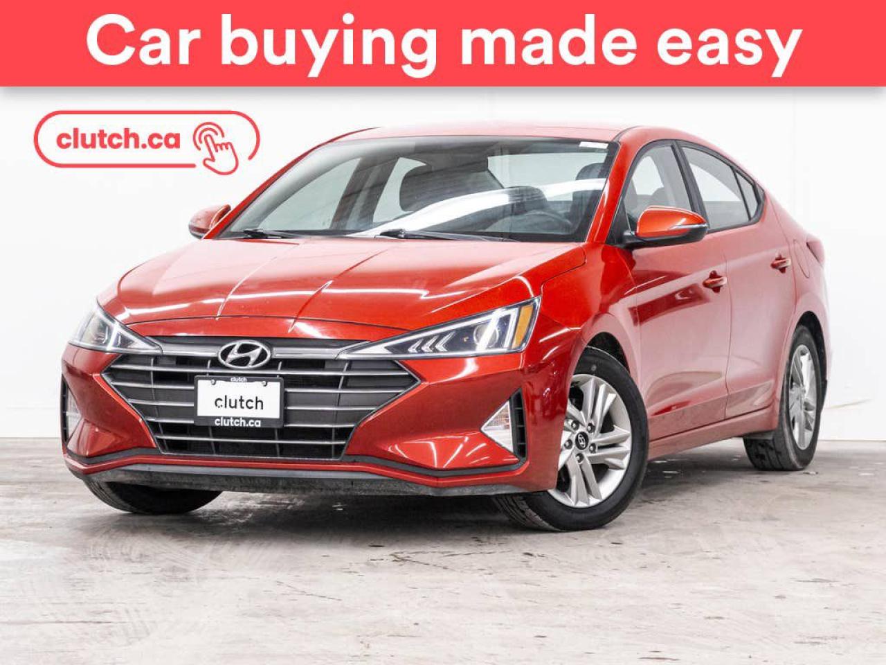Used 2020 Hyundai Elantra Preferred w/ Apple CarPlay & Android Auto, Rearview Cam, Heated Steering Wheel for sale in Toronto, ON