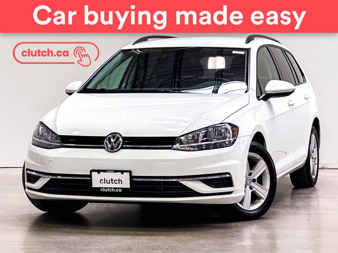Used 2019 Volkswagen Golf Sportwagen Comfortline AWD w/ Apple CarPlay, Heated Front Seats, Rearview Cam for sale in Toronto, ON