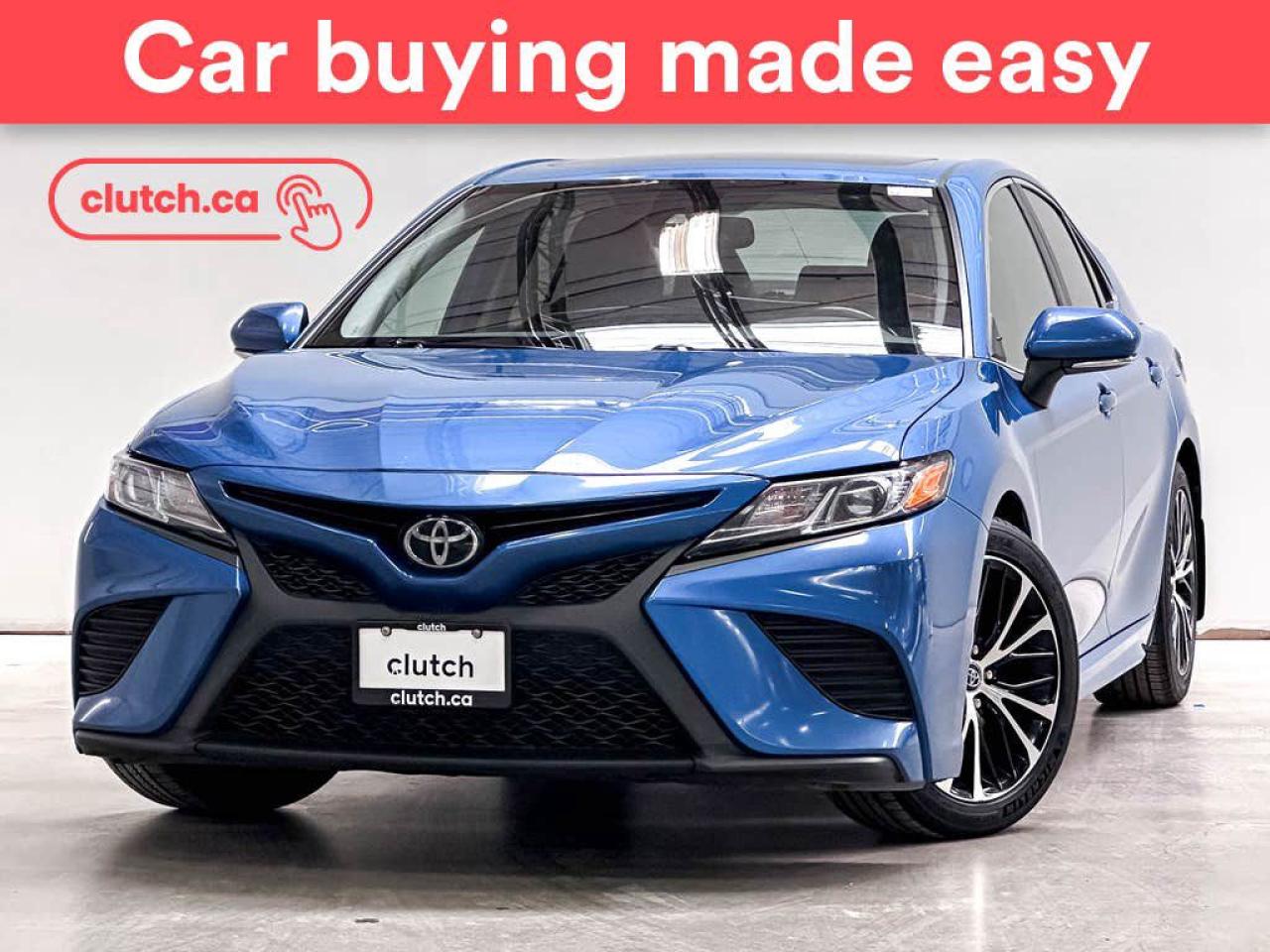 Used 2019 Toyota Camry SE w/ Upgrade Pkg. w/ Apple CarPlay, Heated Front Seats, Rearview Cam for sale in Toronto, ON