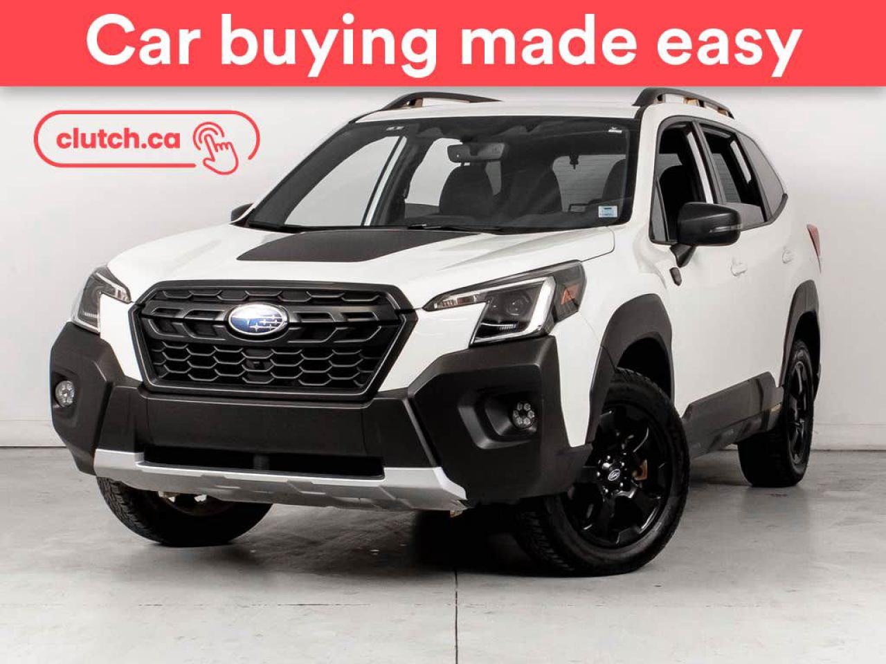 Used 2023 Subaru Forester Wilderness AWD w/ Sunroof, Apple CarPlay, Rear View Cam for sale in Bedford, NS
