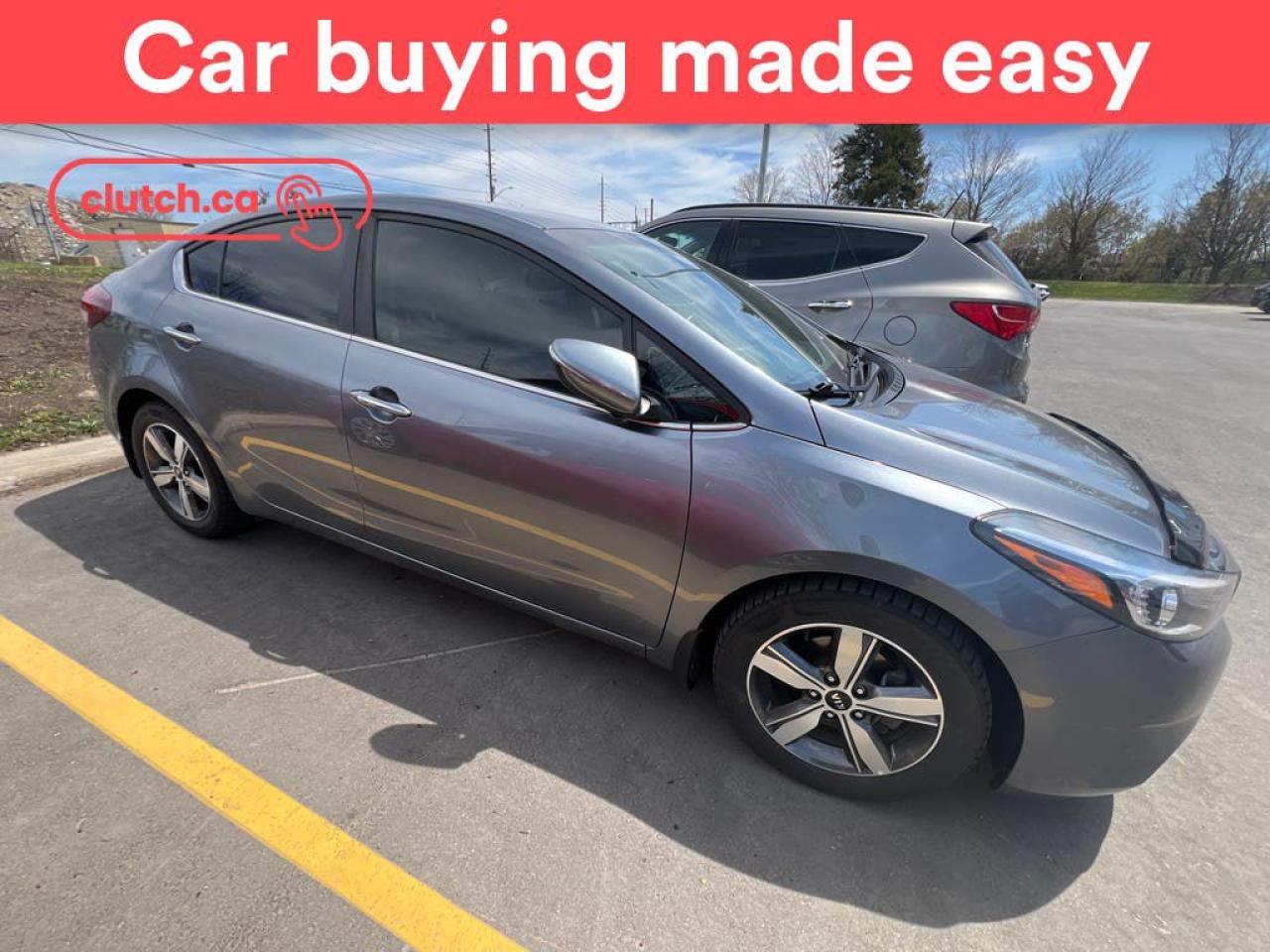 Used 2018 Kia Forte EX w/ Apple CarPlay, Heated Front Seats, Rearview Cam for sale in Toronto, ON