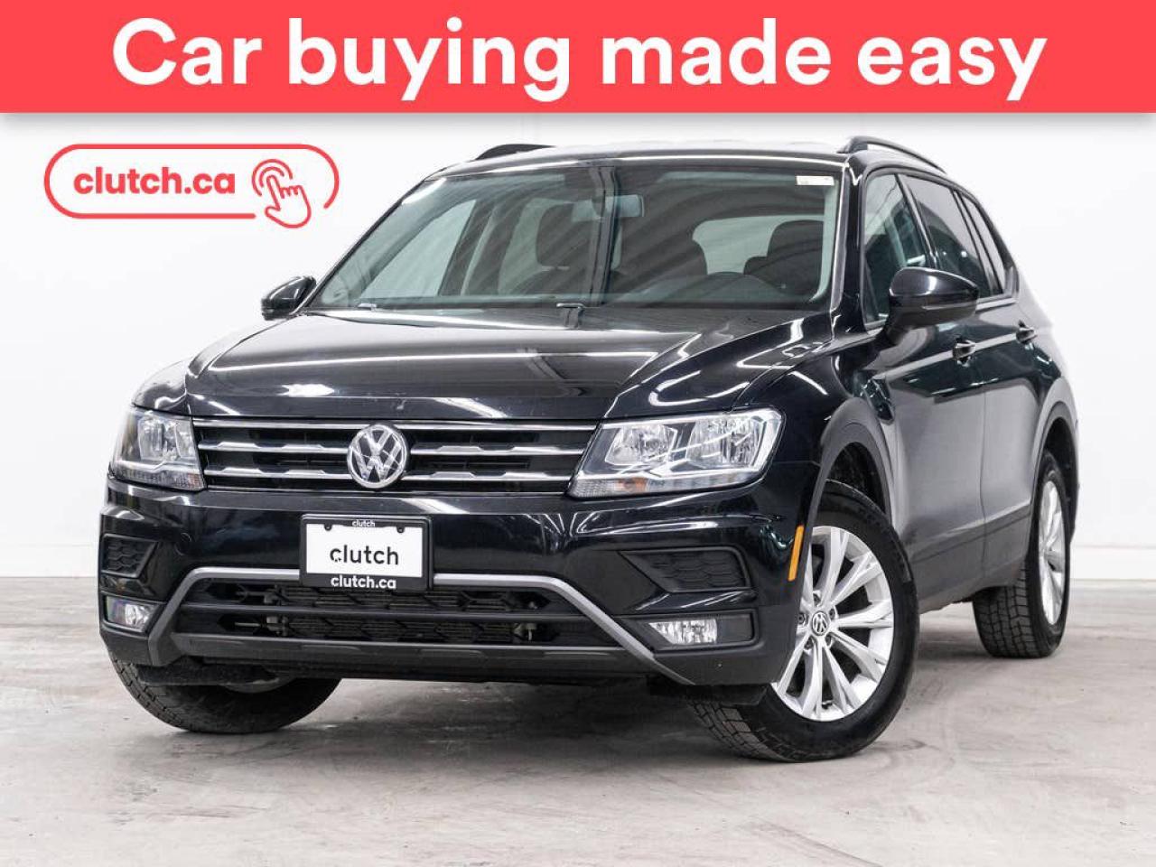 Used 2018 Volkswagen Tiguan Trendline w/Convenience Pkg w/Apple CarPlay & Android Auto, Heated Front Seats, Rearview Cam for sale in Toronto, ON