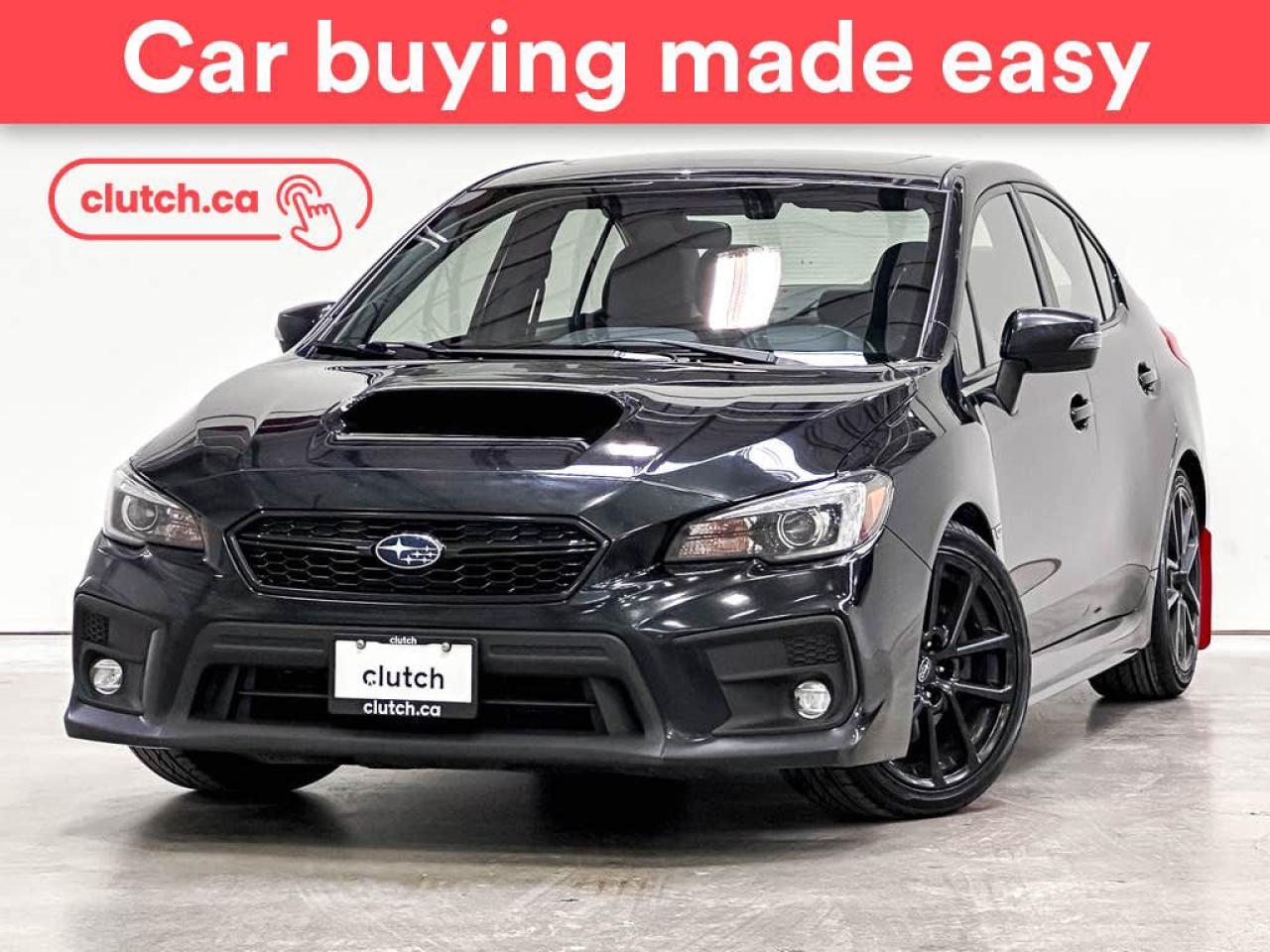 Used 2020 Subaru WRX Sport Tech AWD w/ Apple CarPlay, Heated Front Seats, Rearview Cam for sale in Toronto, ON
