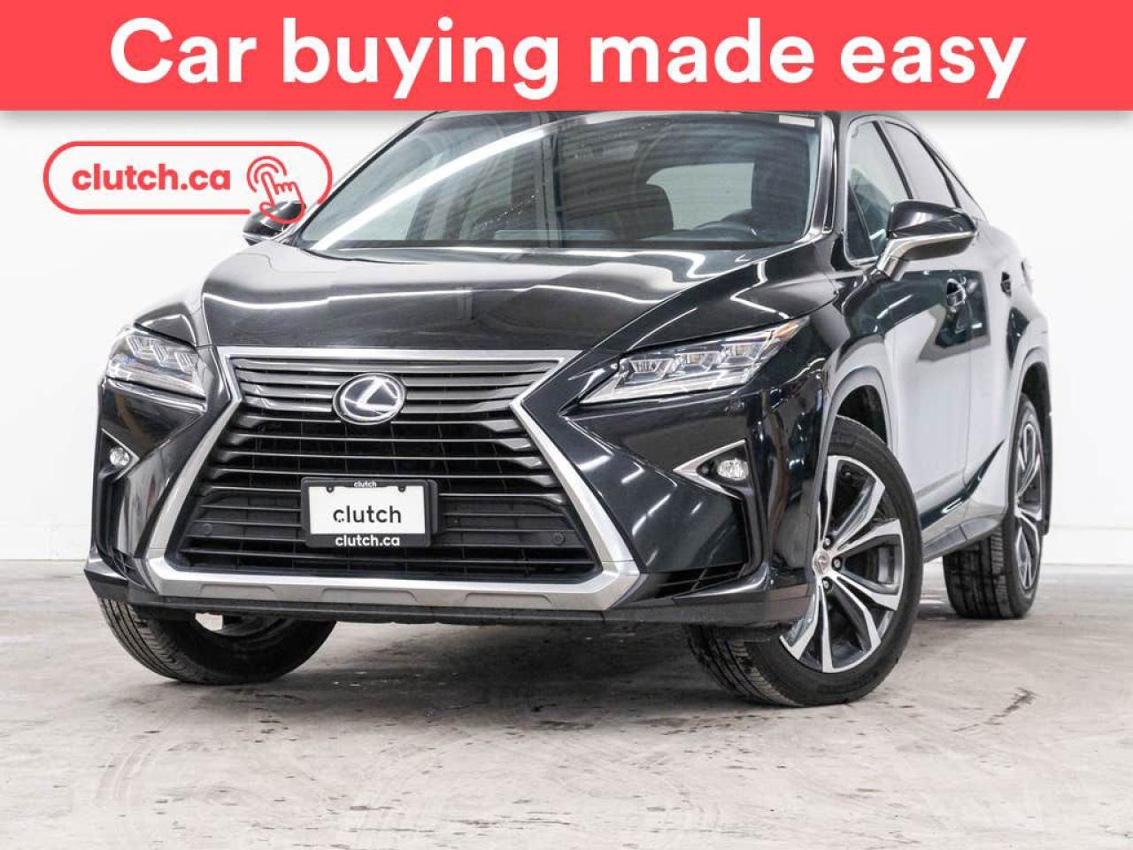 Used 2016 Lexus RX 350 Base AWD w/ Luxury Pkg w/ Nav, Power Moonroof, Rearview Cam for sale in Toronto, ON