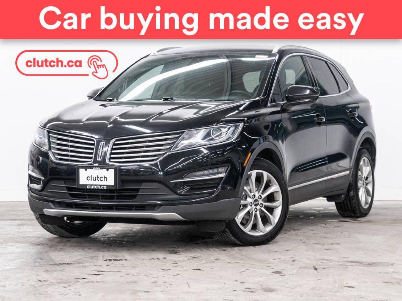Used 2017 Lincoln MKC Select AWD w/ Climate Pkg & Select Plus Pkg w/ Apple CarPlay & Android Auto, Rearview Cam, Nav for sale in Toronto, ON
