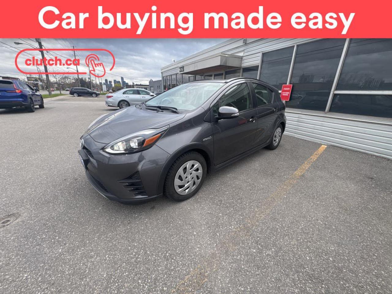 Used 2018 Toyota Prius c Base w/ Upgrade Pkg w/ Bluetooth, Rearview Cam, Climate Control for sale in Toronto, ON