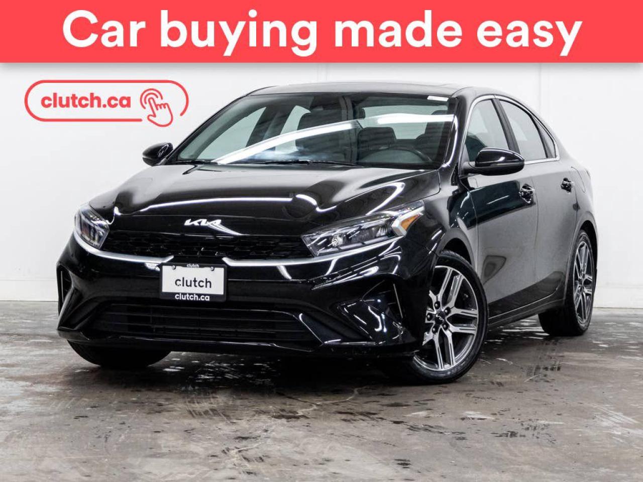 Used 2023 Kia Forte EX+ w/Apple Carplay & Android Auto, Heated Front Seats, Backup Cam for sale in Toronto, ON