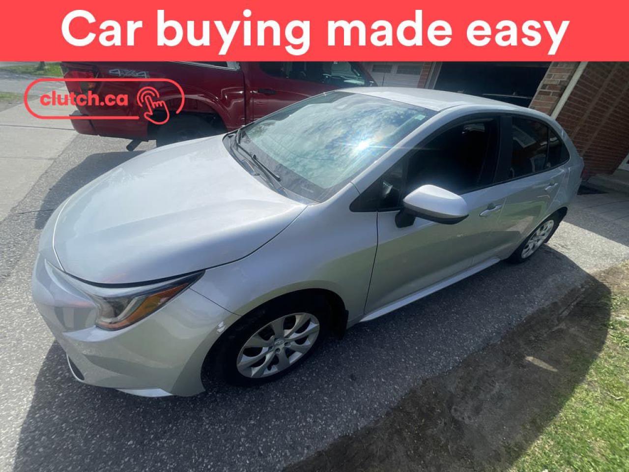 Used 2022 Toyota Corolla LE w/ Apple CarPlay & Android Auto, Rearview Cam, Climate Control for sale in Toronto, ON