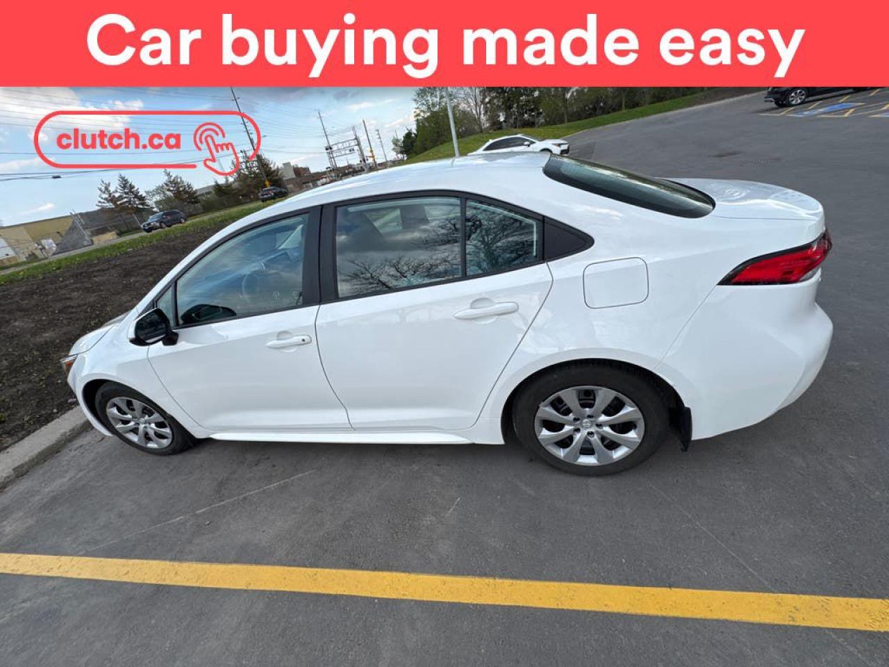 Used 2020 Toyota Corolla LE w/ Apple CarPlay, Heated Front Seats, Rearview Cam for sale in Toronto, ON