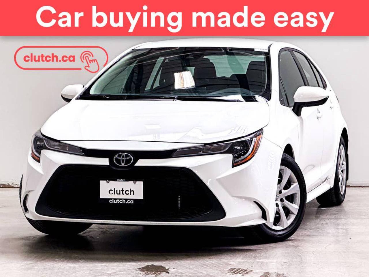 Used 2020 Toyota Corolla LE w/ Apple CarPlay, Heated Front Seats, Rearview Cam for sale in Toronto, ON