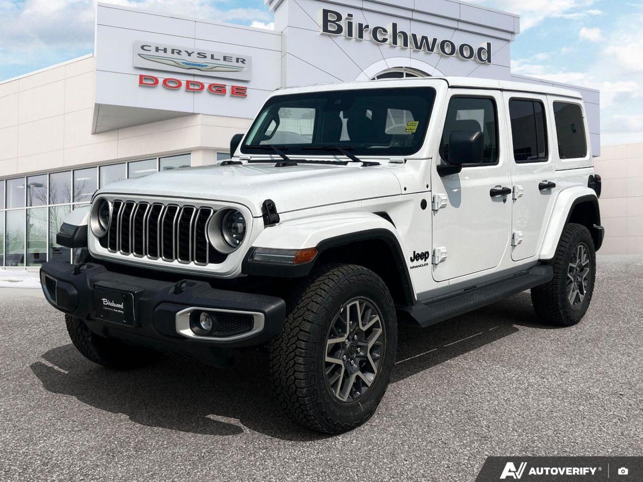 New 2025 Jeep Wrangler Sahara | Winter Tires Included! | Black Friday All Month! | for sale in Winnipeg, MB
