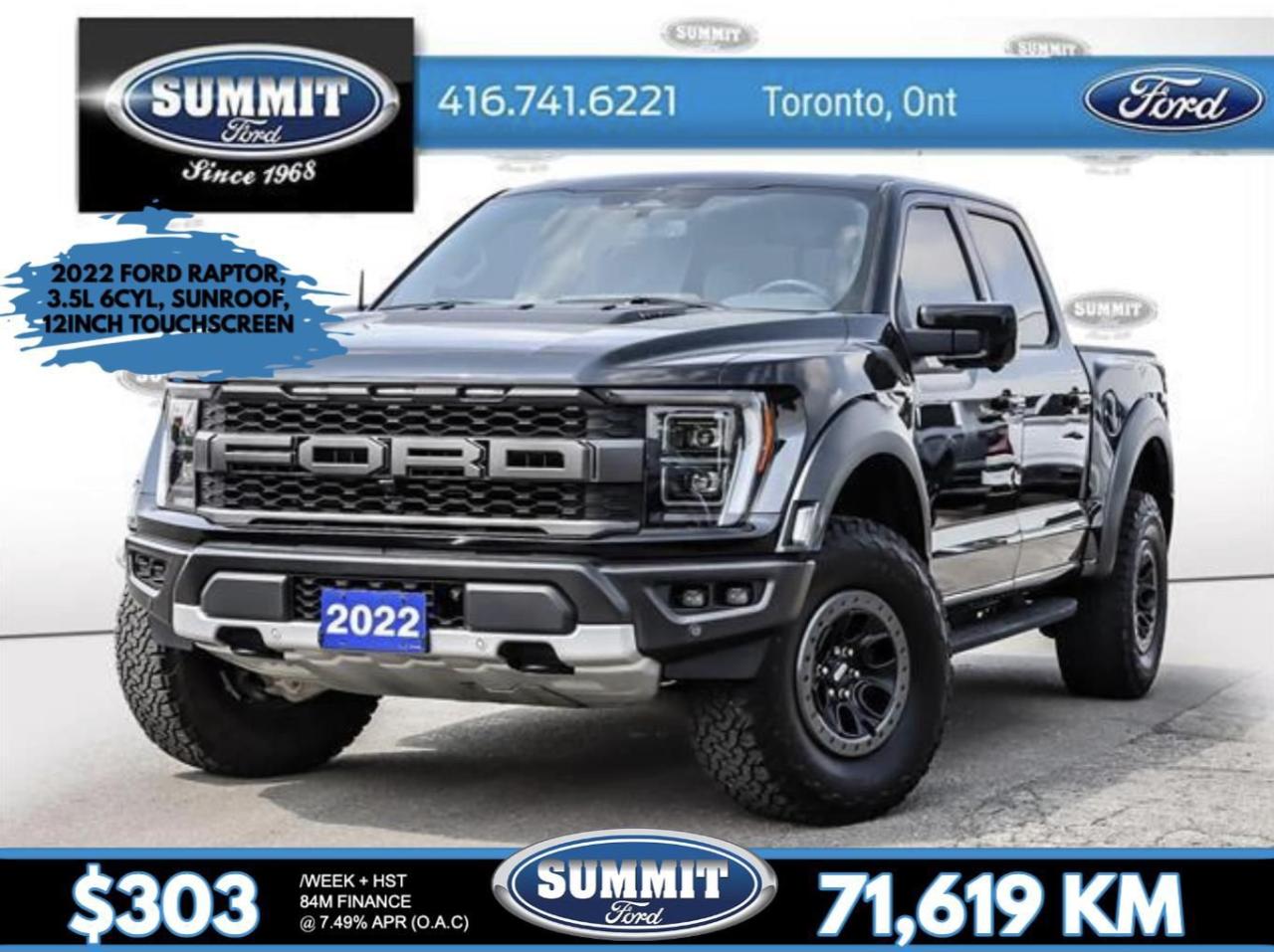 Used 2022 Ford F-150 RAPTOR for sale in Etobicoke, ON