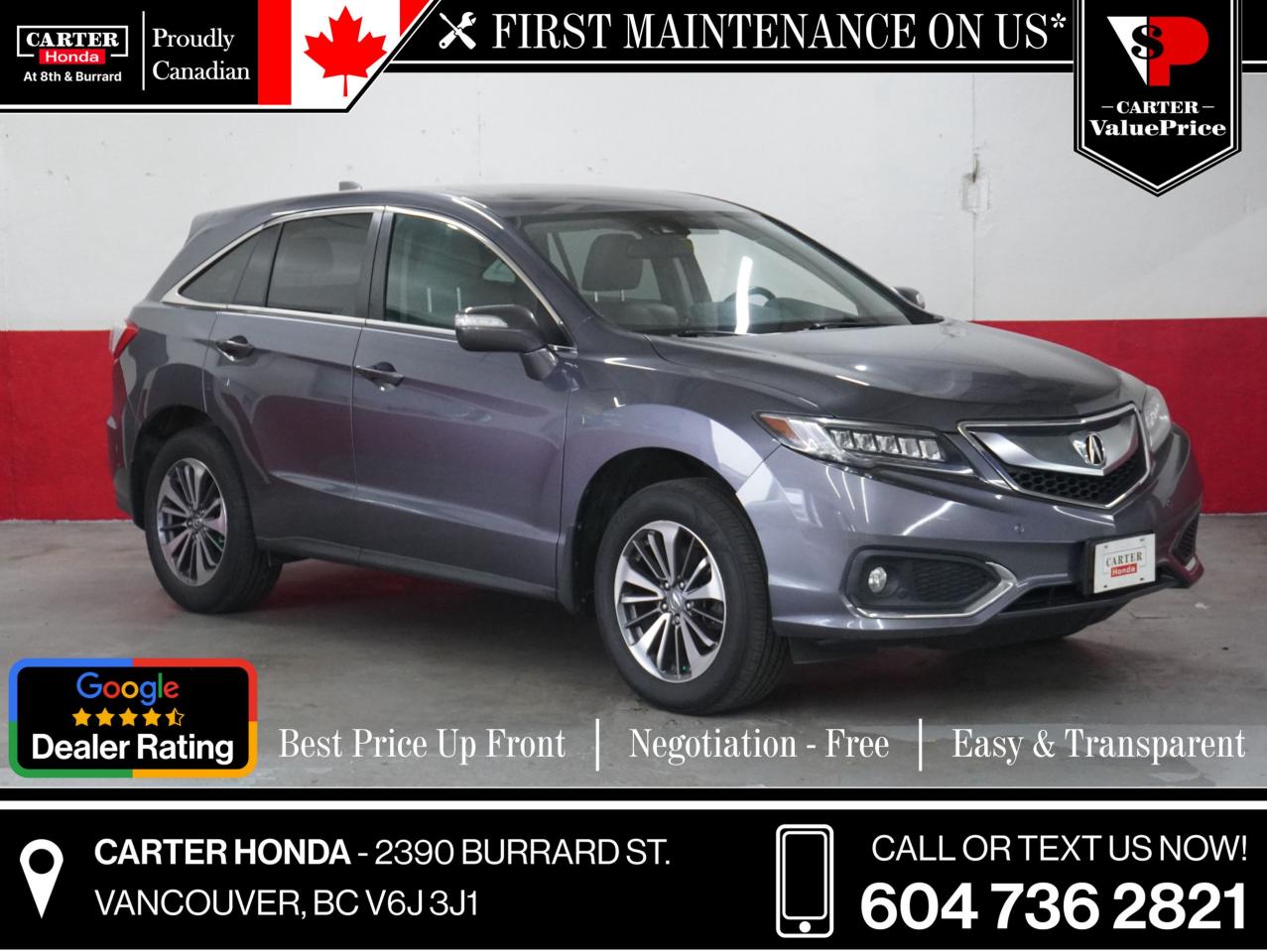 Used 2018 Acura RDX  for sale in Vancouver, BC