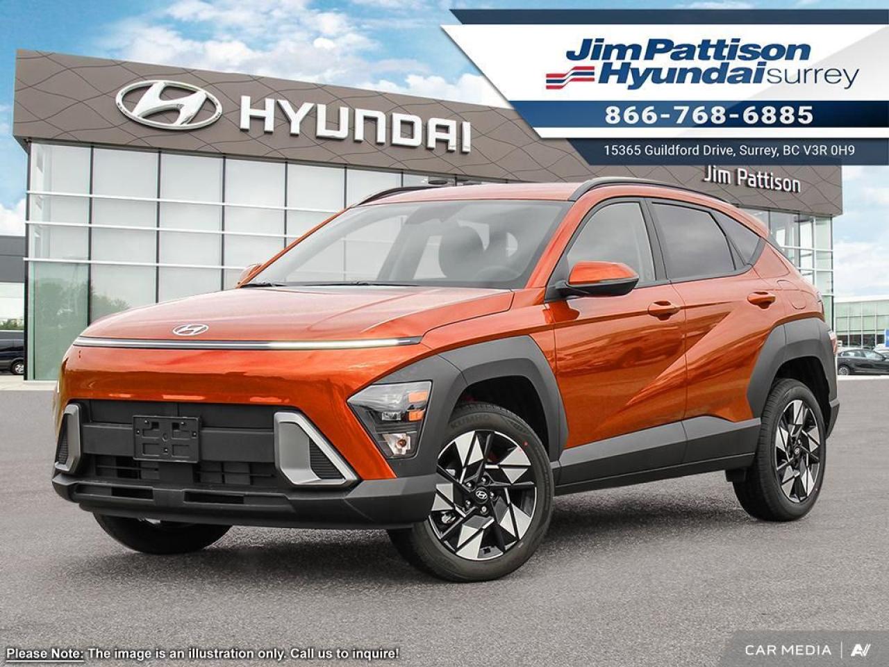New 2025 Hyundai KONA 2.0L Preferred AWD for sale in Surrey, BC