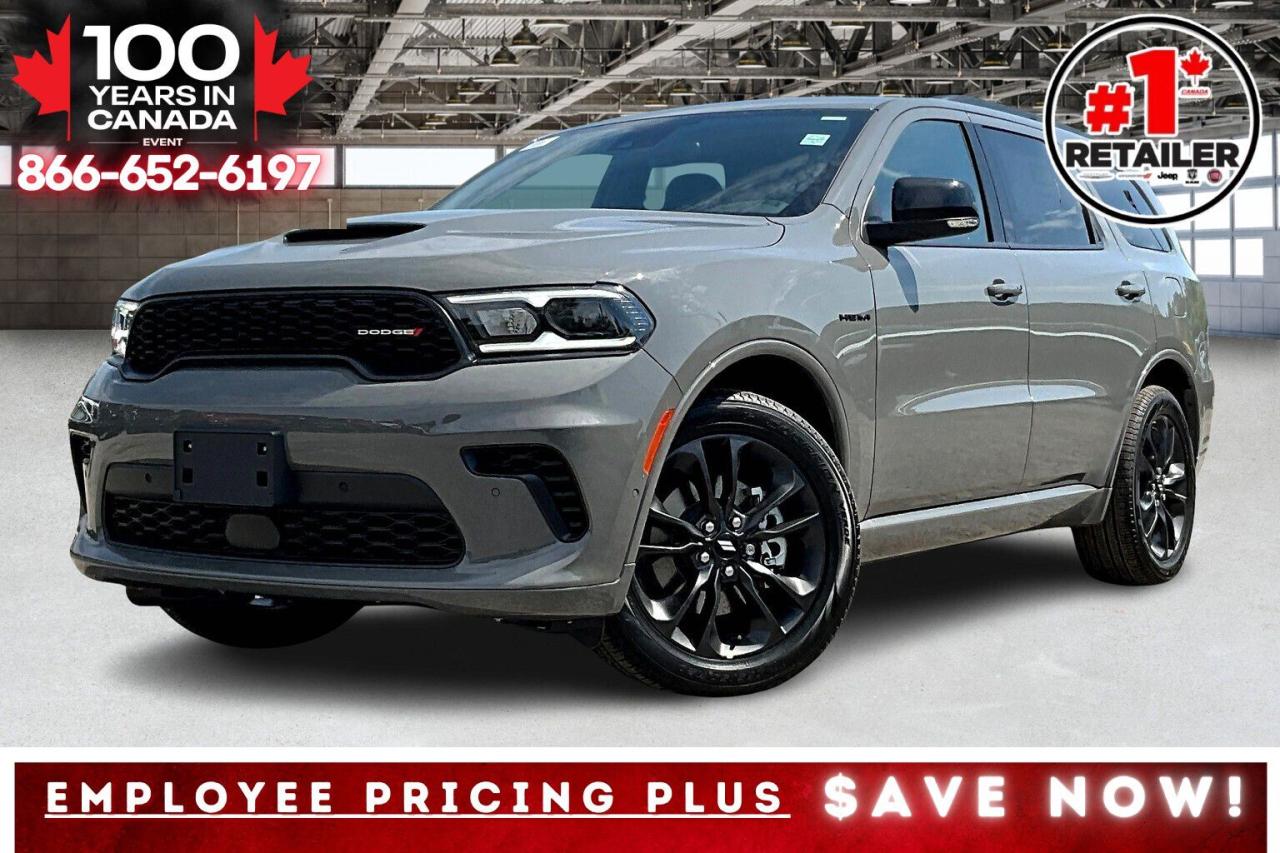 New 2025 Dodge Durango RT AWD | Leather | Sunroof | Blacktop | Captains for sale in Mississauga, ON