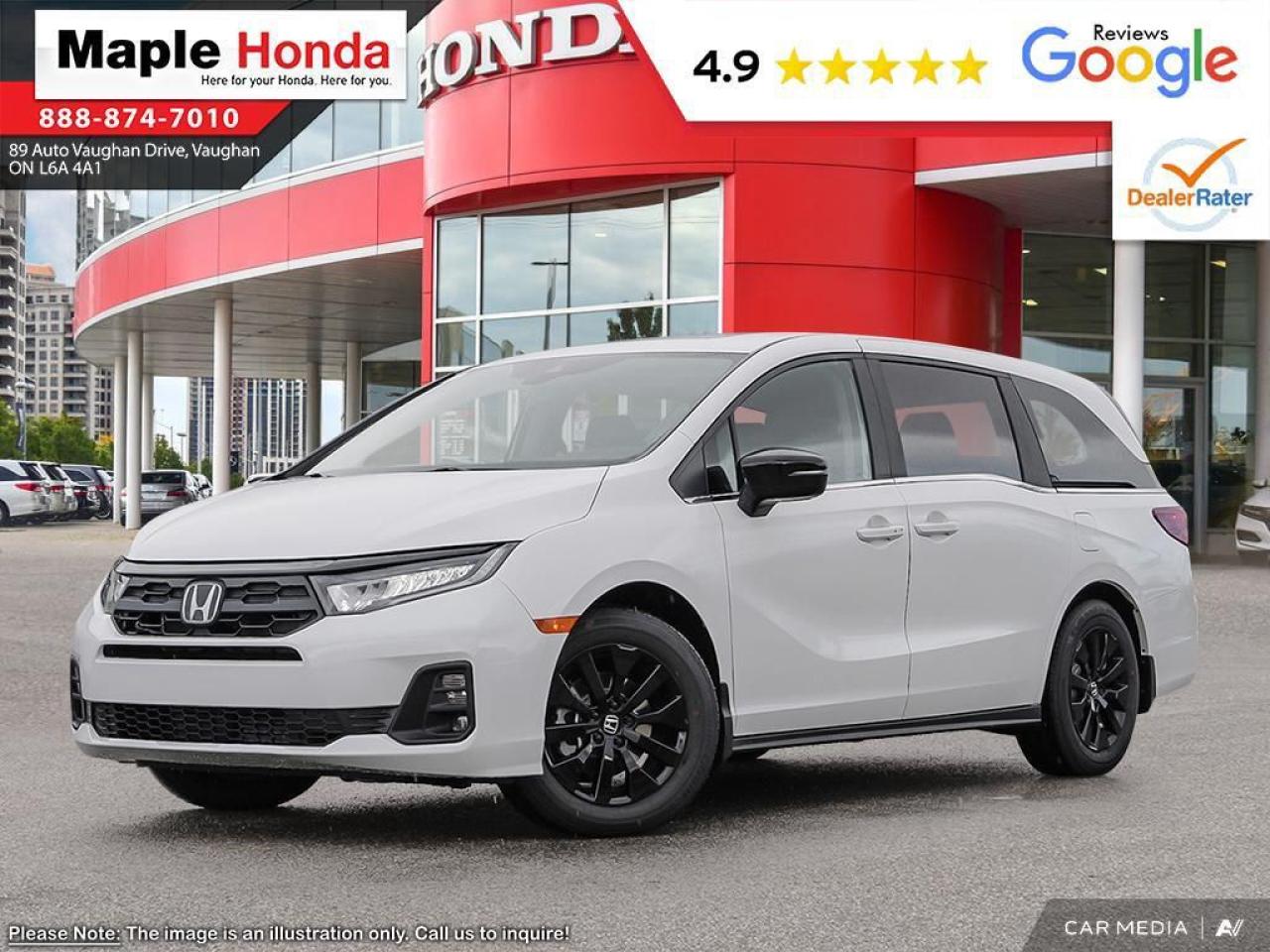 New 2025 Honda Odyssey 4DR AT SPORT L for sale in Vaughan, ON